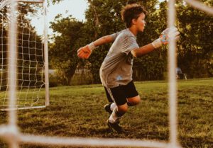 voetbal kind sport- en muziekles