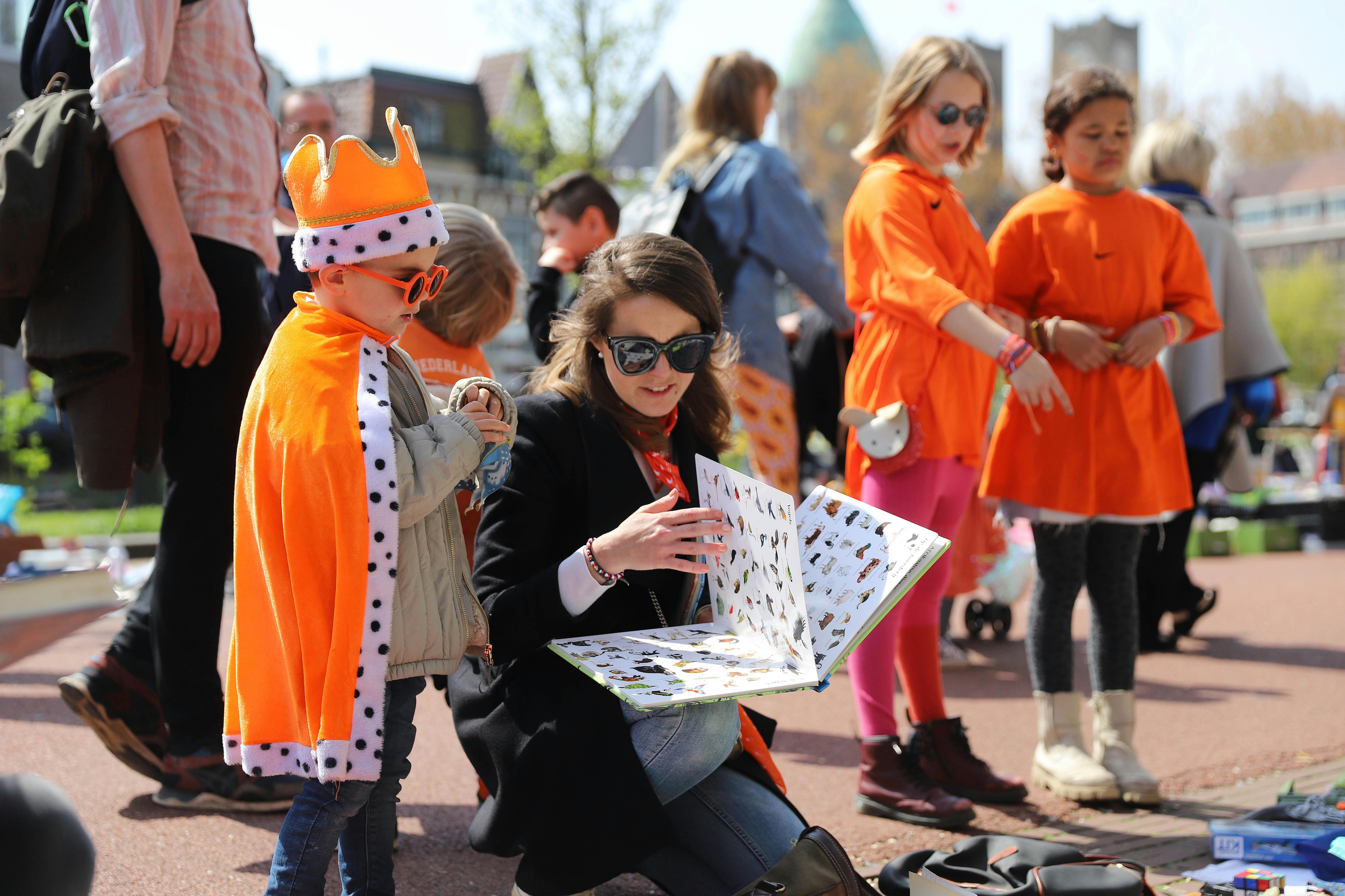 oranje kleding